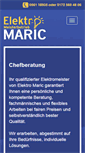 Mobile Screenshot of elektro-maric.de